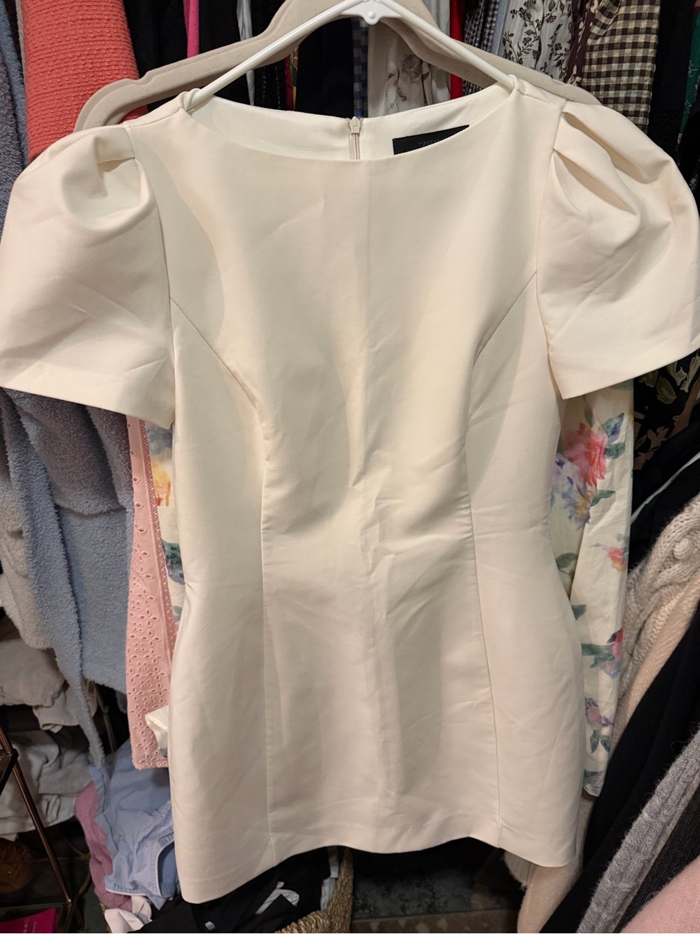 Zara Cream Mini Dress